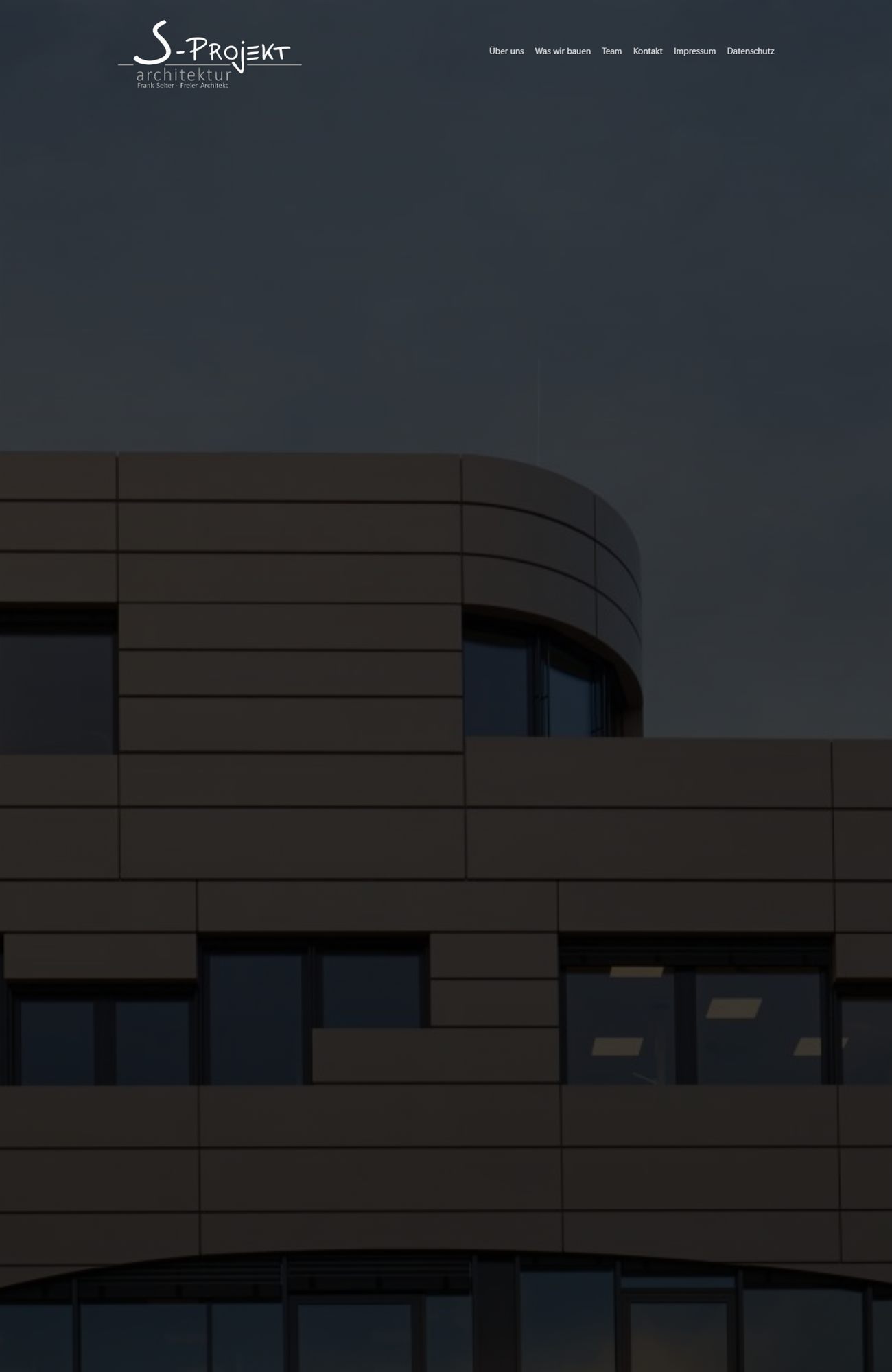 Aktuelle Startseite s-projekt.com — Stand Juli 2026